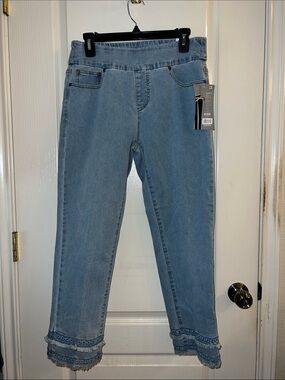 Slimsation By Multiples Light Blue Straight Leg Jeans